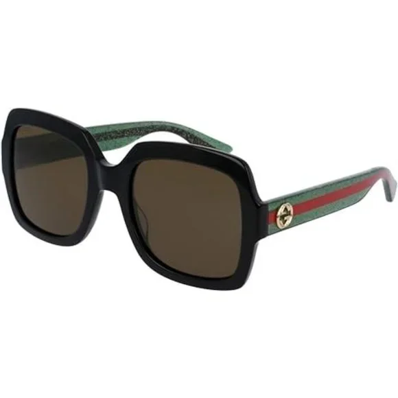 gucci sunglasses red black green